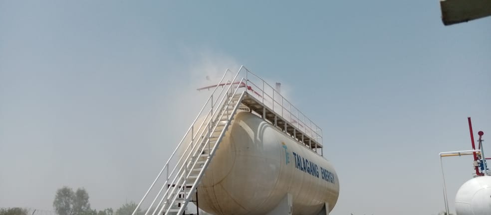 Talagang Energy plant loading area